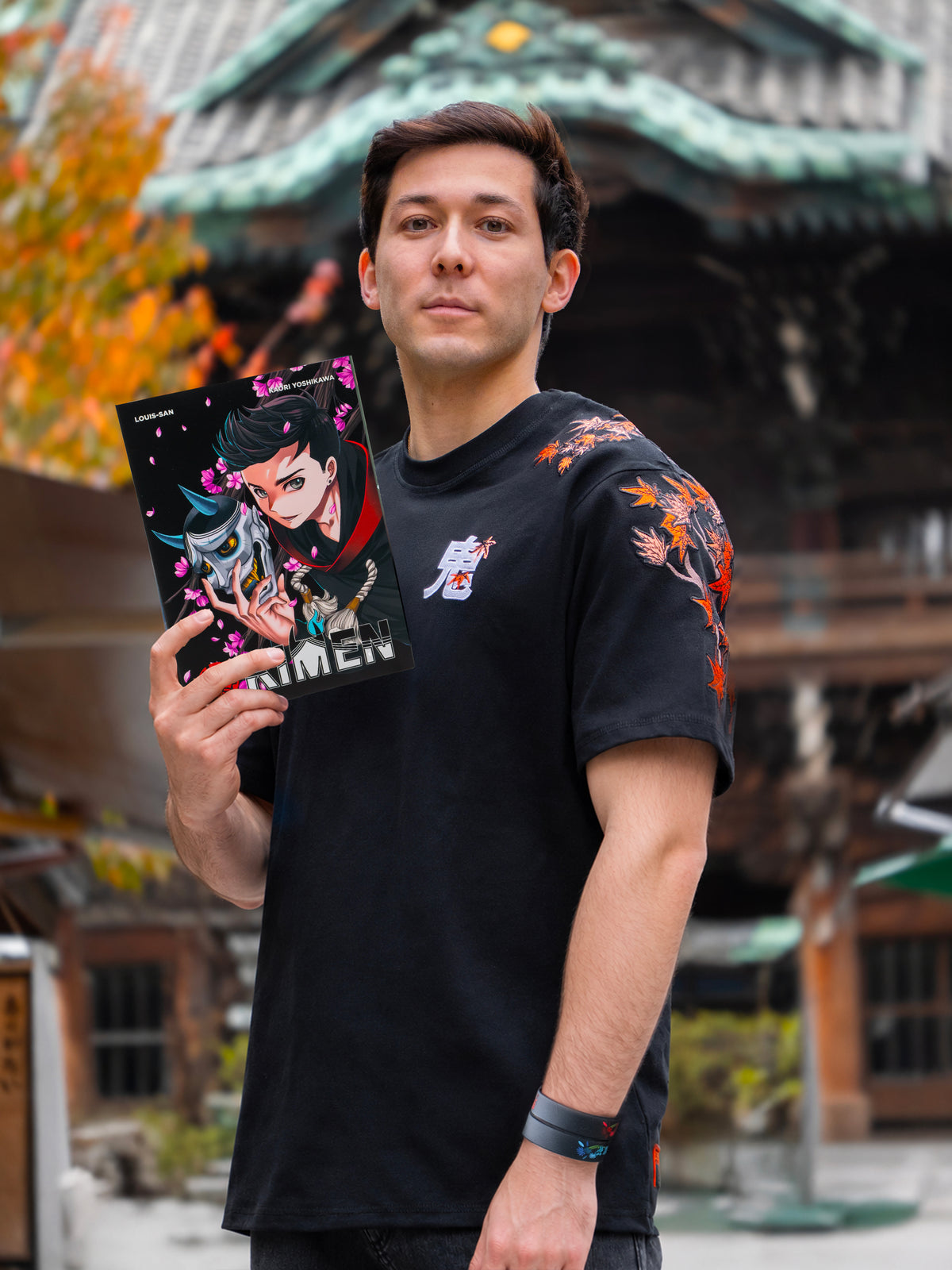 Pack T-Shirt manche brodée au choix + manga Kimen