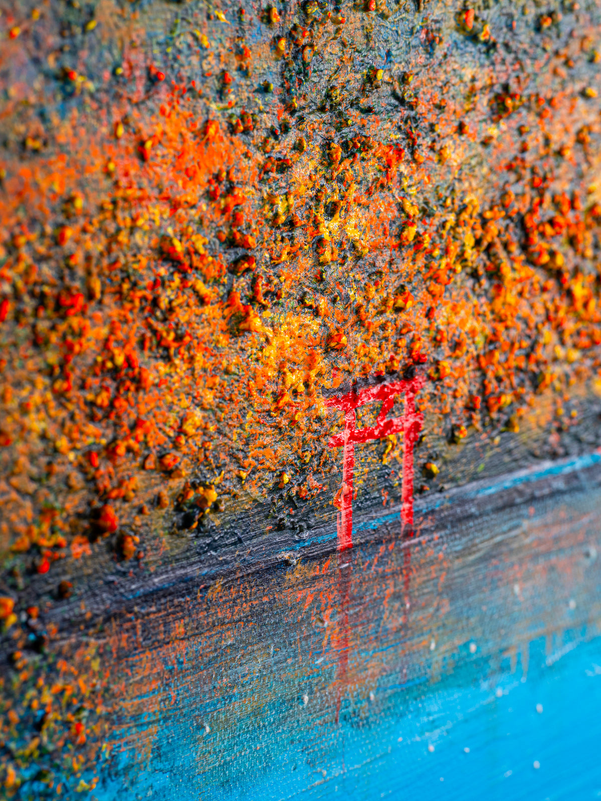 Toile Elika L'automne du Mont Fuji