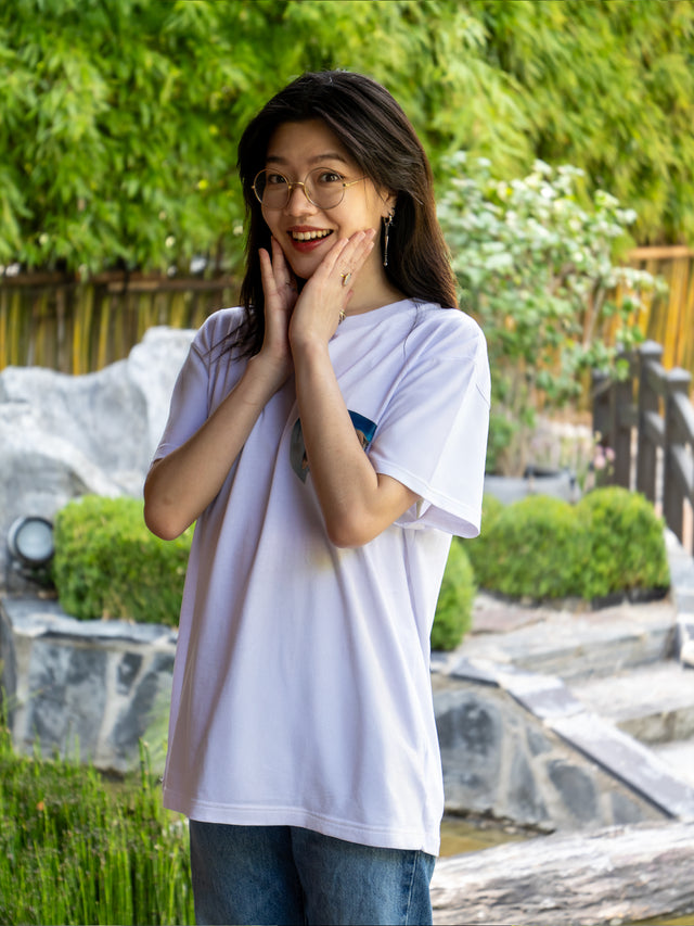 T-Shirt blanc ONI x HOKUSAI