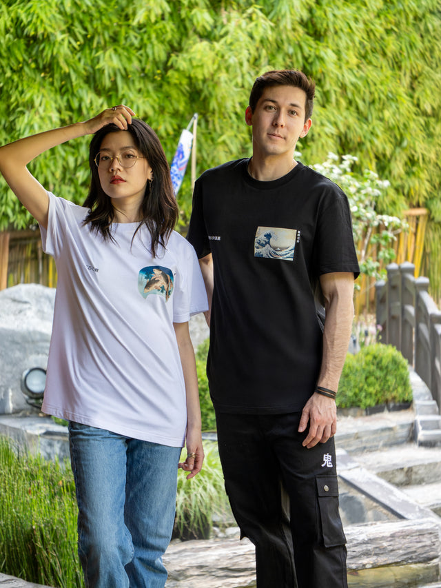 Pack 2 T-shirts ONI x HOKUSAI