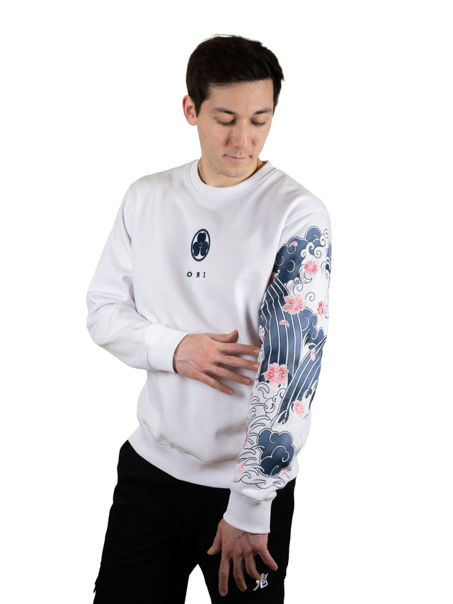 Sweat Blanc Sakura