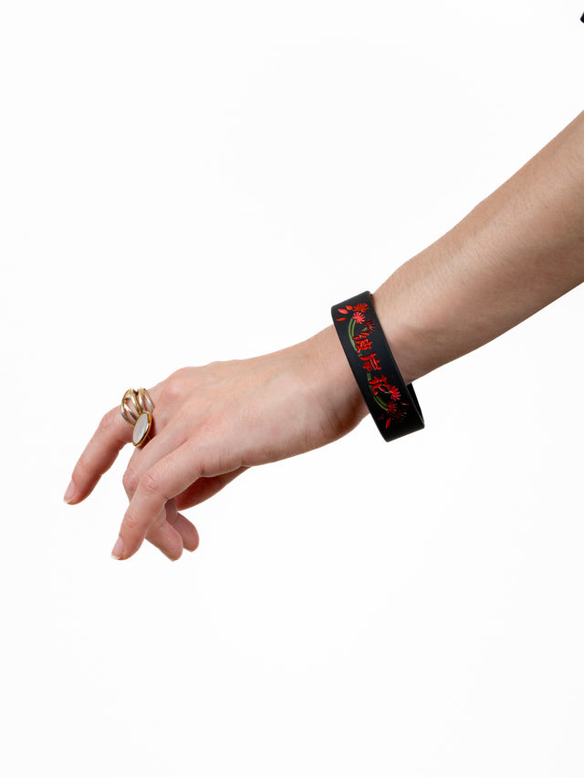 Bracelets silicone lycoris rouge & lycoris bleu