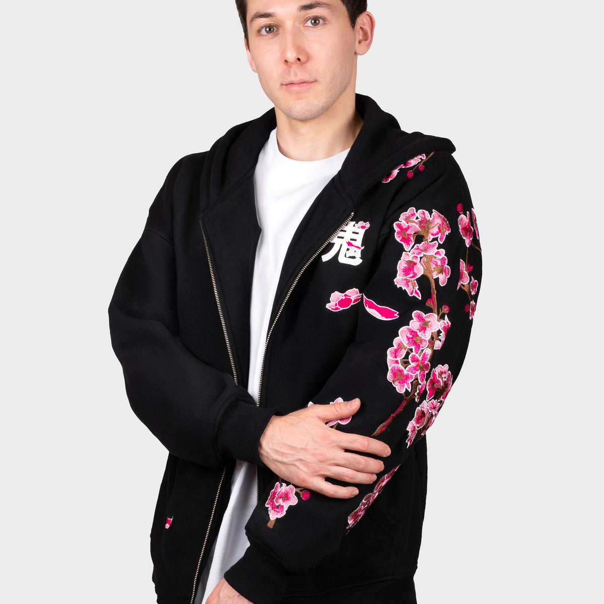 Hoodie Sakura Zippé [CONCOURS VOYAGE AU JAPON - 2 PARTICIPATIONS]