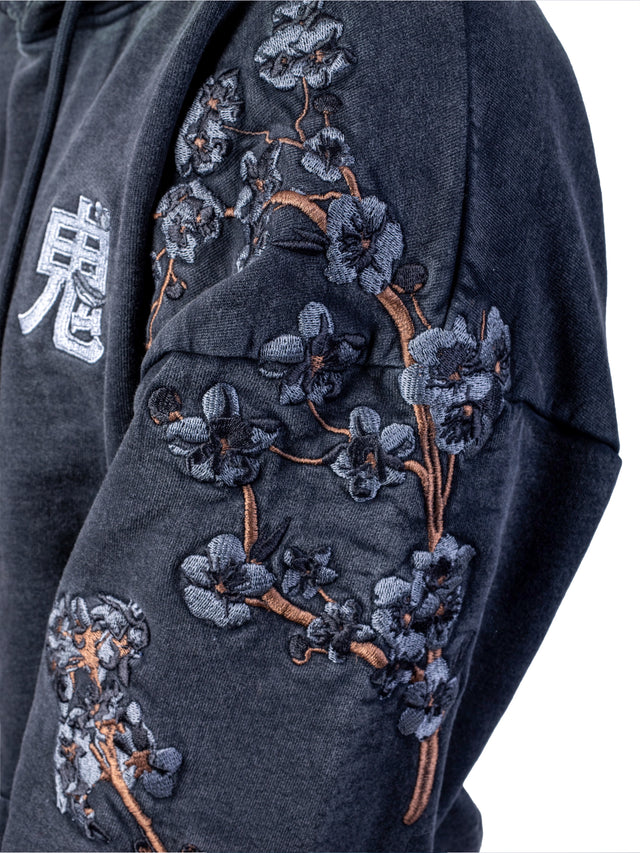 Hoodie Black Sakura