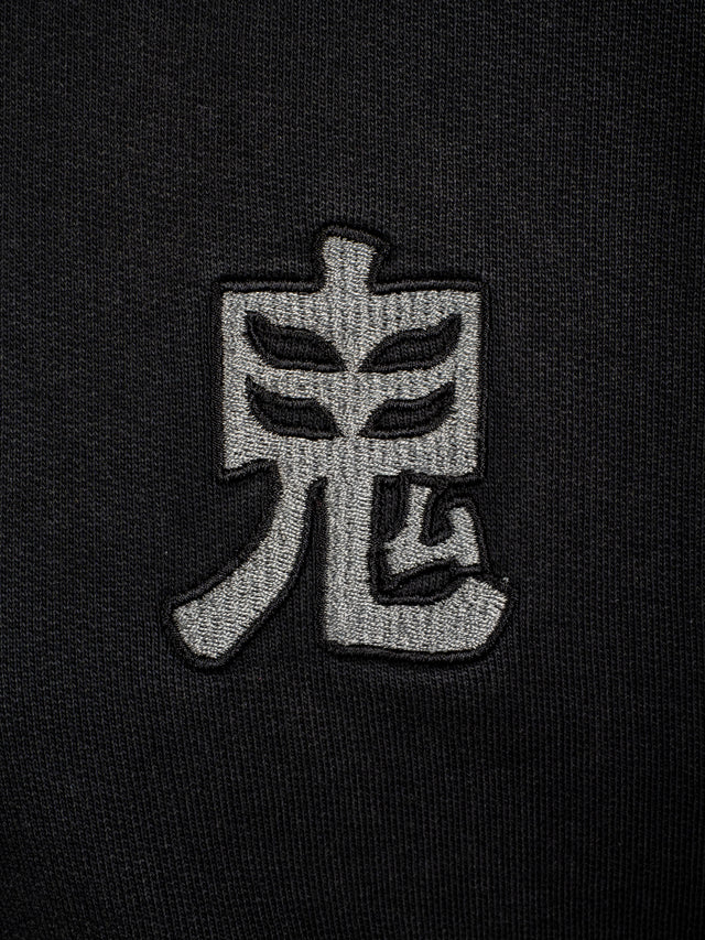 Hoodie Black Kitsune