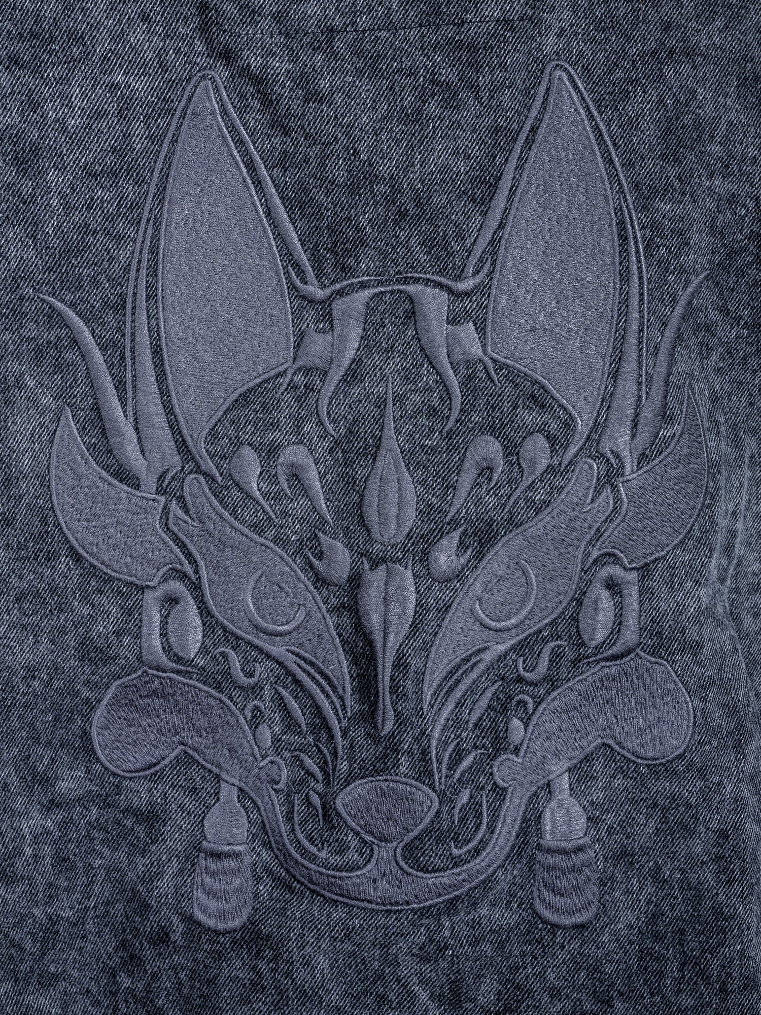 Veste Jean Noir Kitsune