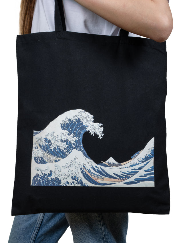 Totebag Hokusai + stickers
