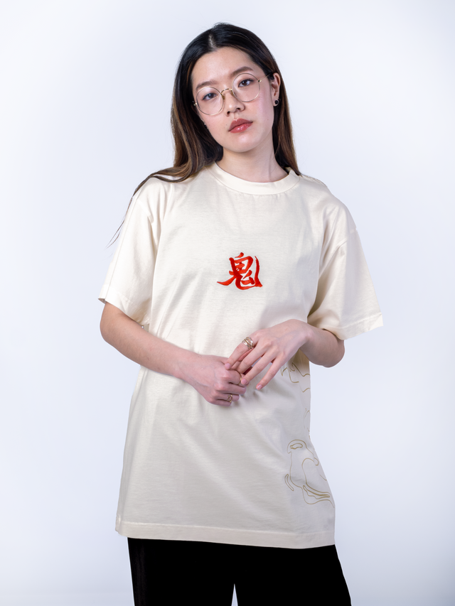 T-Shirt crème ONI X NOGI