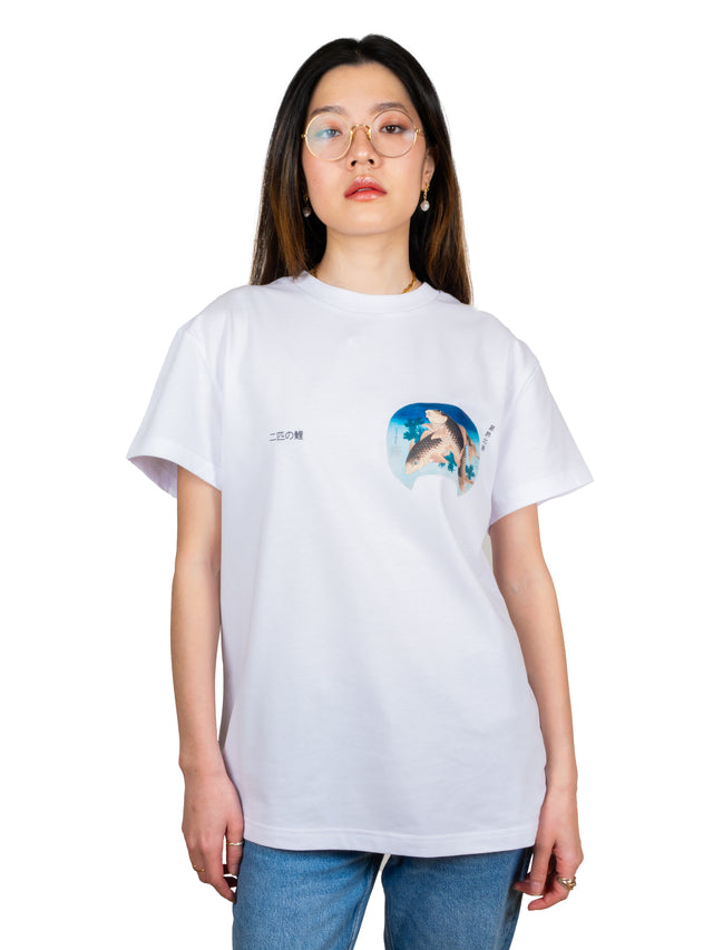 T-Shirt blanc ONI x HOKUSAI