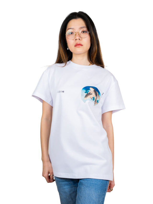 T-Shirt blanc ONI x HOKUSAI