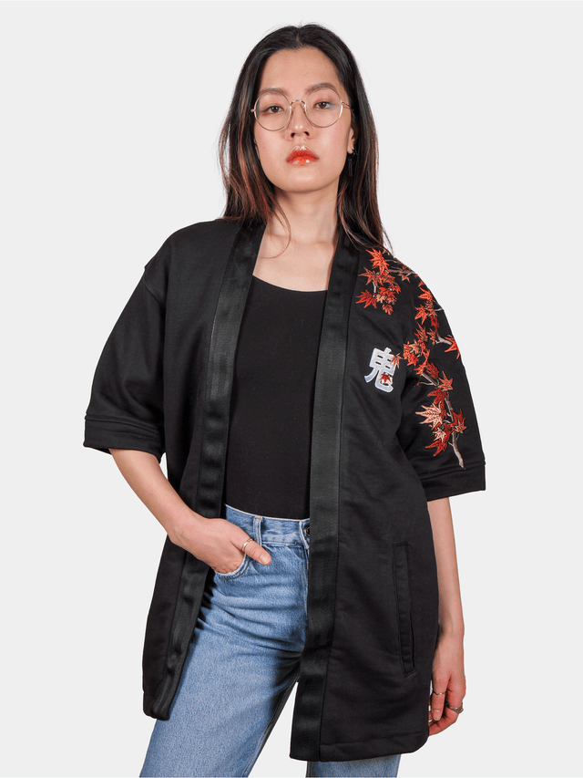 Kimono coton momiji (erable)