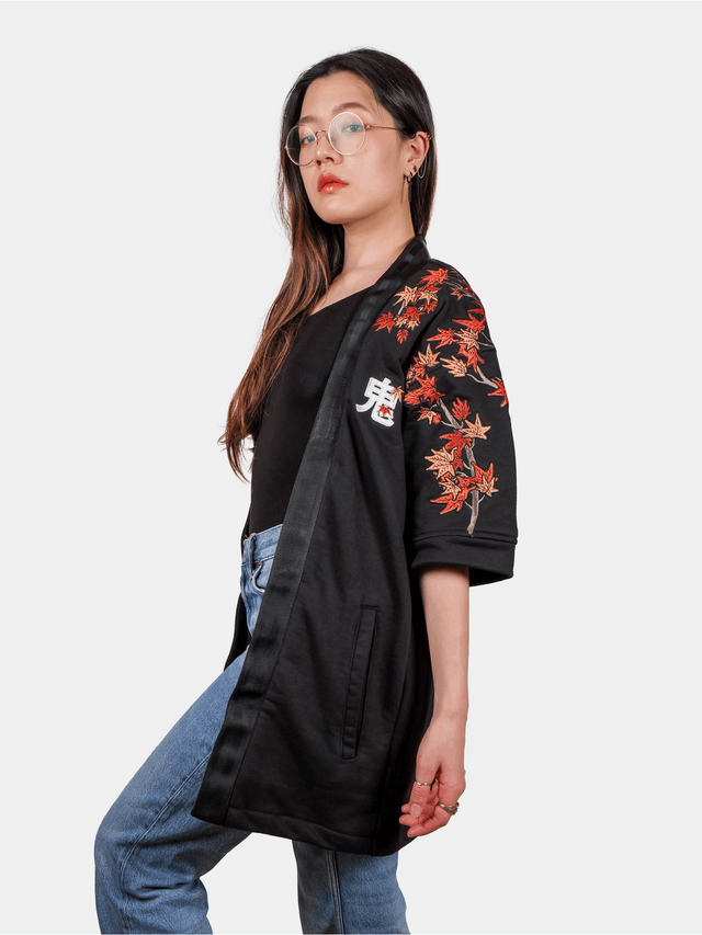 Kimono coton momiji (erable)