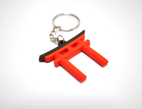 Porte clé torii noir et rouge