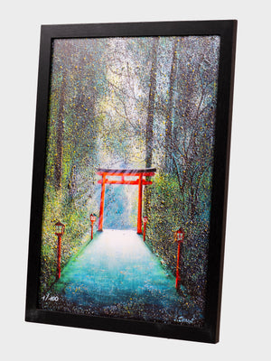 Print Elika Torii dans la forêt