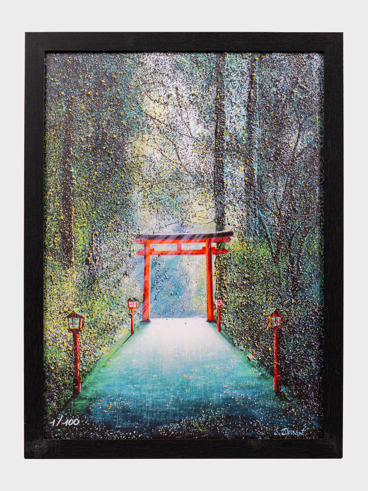 Print Elika Torii dans la forêt