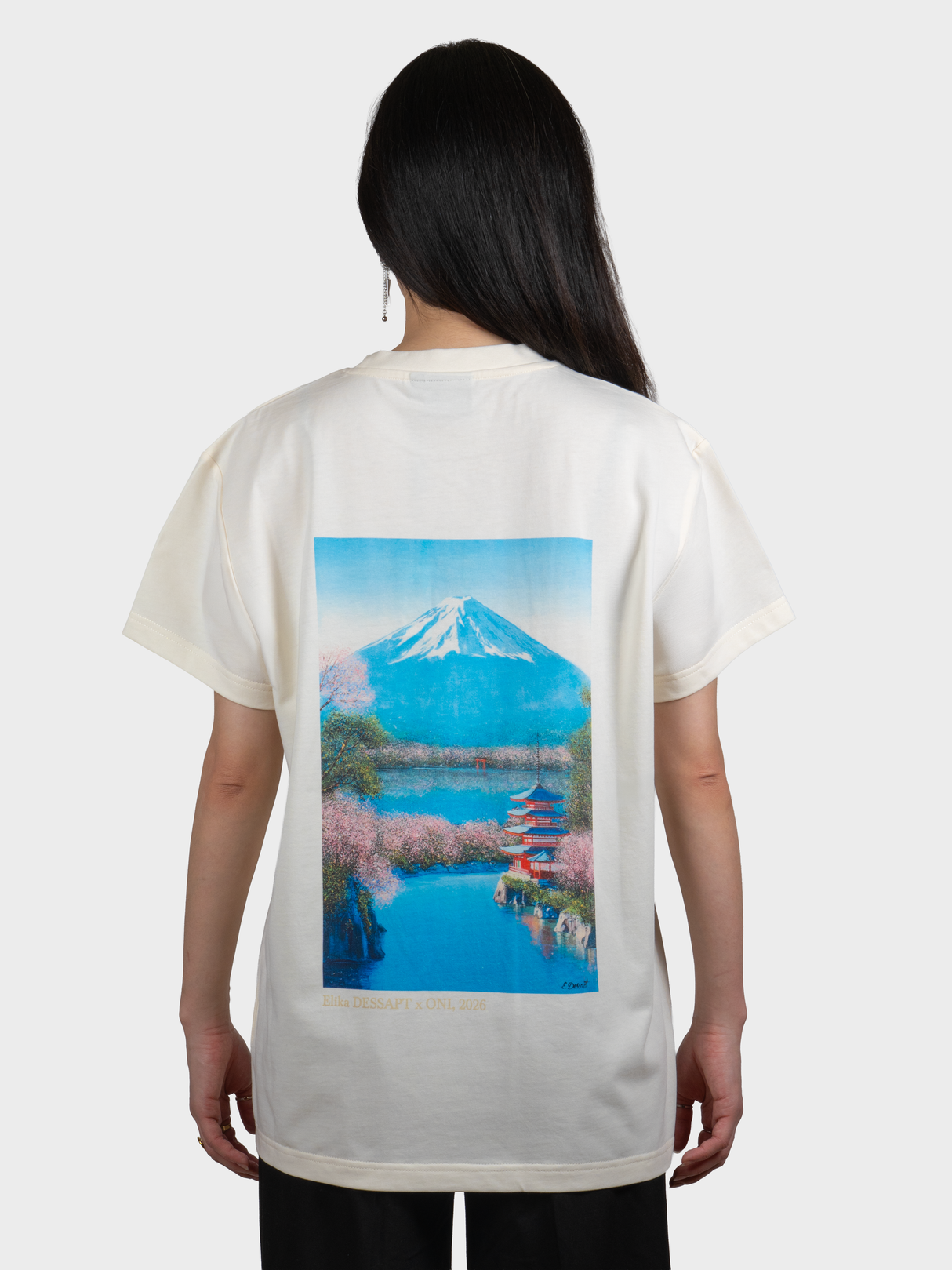 T-Shirt MONT FUJI by Elika [CONCOURS VOYAGE AU JAPON + TOILE]