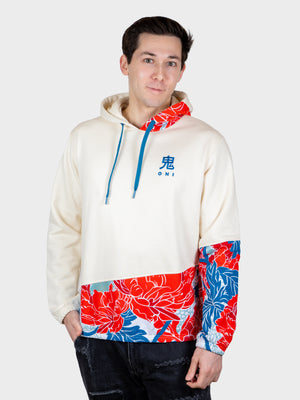 Hoodie Floral crème [CONCOURS VOYAGE AU JAPON - 2 PARTICIPATIONS]