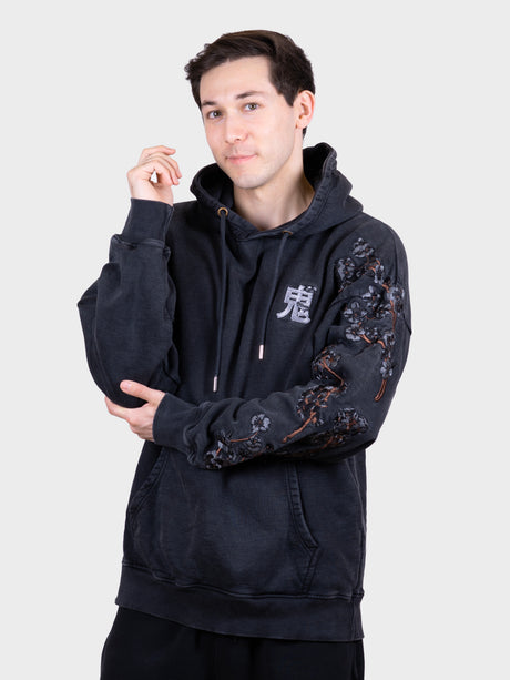 Hoodie Black Sakura