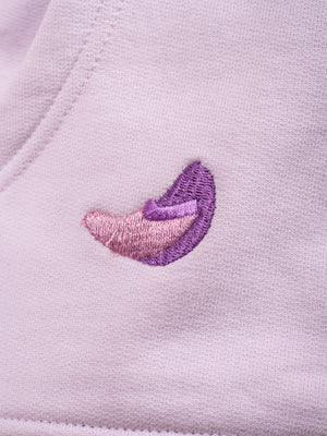 Hoodie Glycine zippé