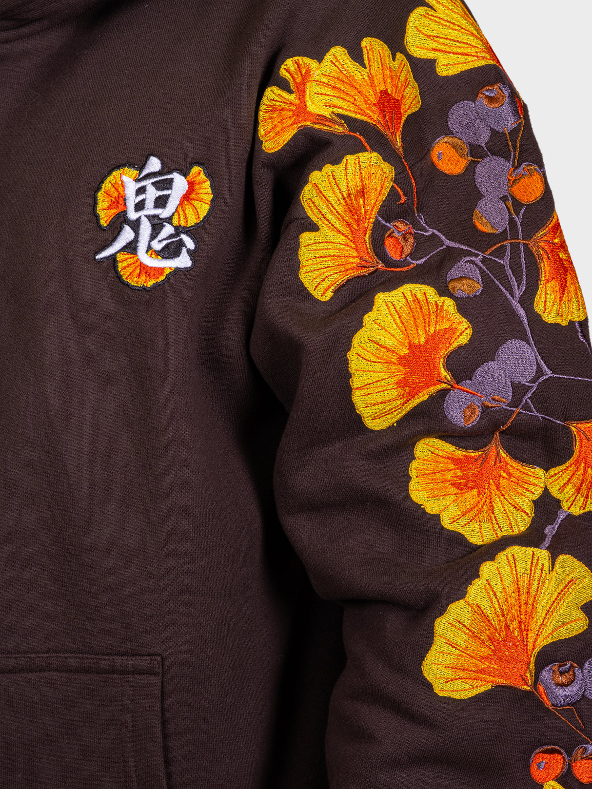 Hoodie Ginkgo zippé [EN PRECOMMANDE POUR DÉBUT SEPTEMBRE]