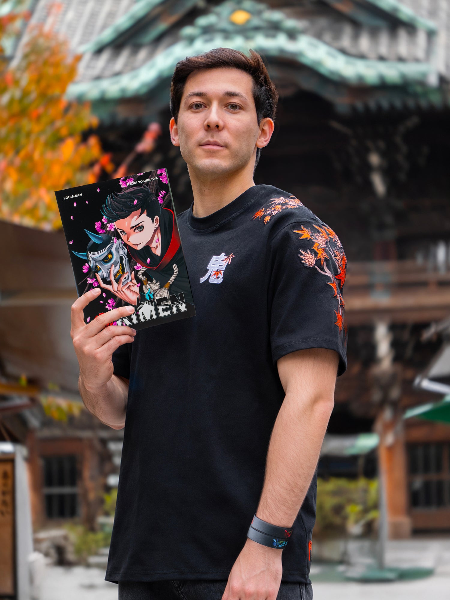 Pack T-Shirt manche brodée au choix + manga Kimen