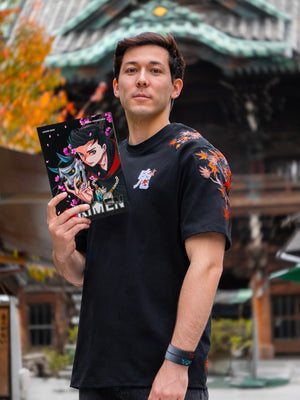 Pack T-Shirt manche brodée au choix + manga Kimen