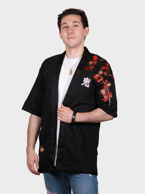 Kimono coton momiji (erable)