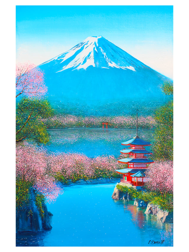 T-Shirt MONT FUJI by Elika [CONCOURS VOYAGE AU JAPON + TOILE]