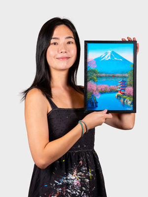 Print Elika Mont Fuji A4 signé
