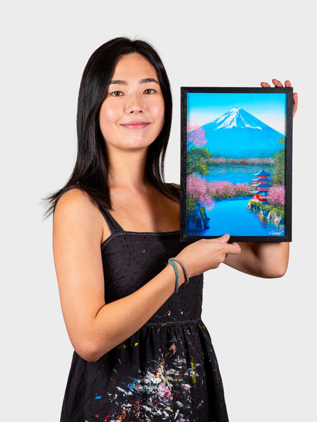 Print Elika Mont Fuji A4 signé