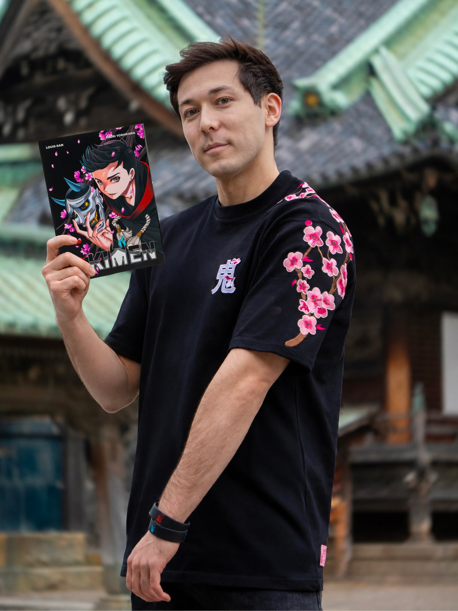 Pack T-Shirt manche brodée au choix + manga Kimen