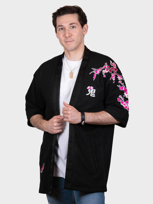 Kimono streetwear coton sakura