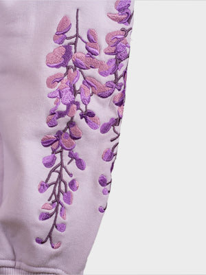 Hoodie Glycine zippé