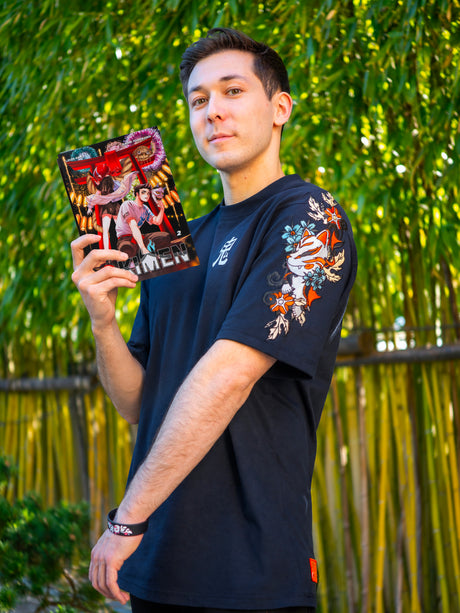Pack T-Shirt manche brodée au choix + manga Kimen [CONCOURS VOYAGE AU JAPON]