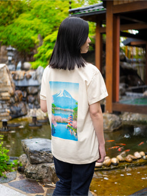 T-Shirt MONT FUJI by Elika [CONCOURS VOYAGE AU JAPON + TOILE]