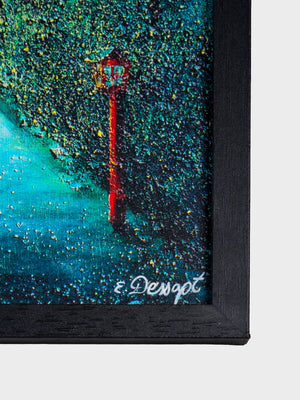 Print Elika Torii dans la forêt A4 signé