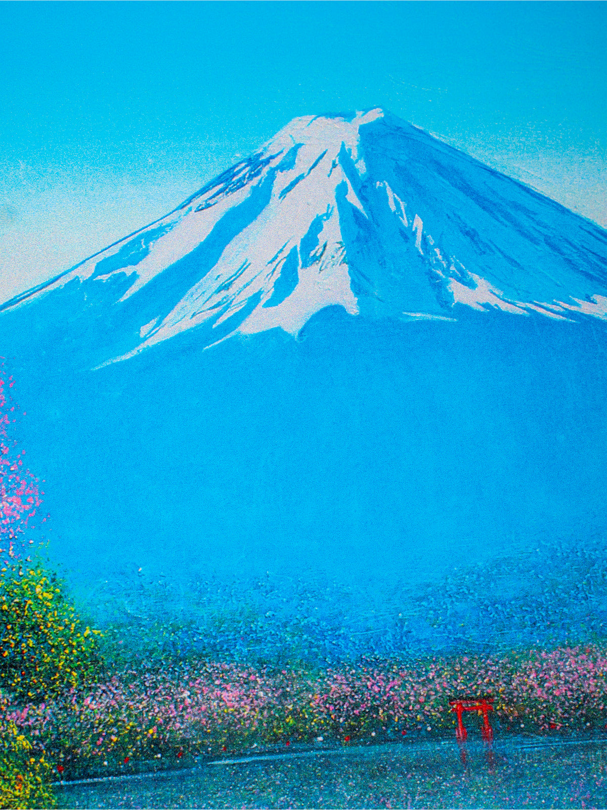 Print Elika Mont Fuji A4 signé