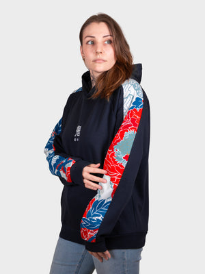 Hoodie Floral navy [CONCOURS VOYAGE AU JAPON - 2 PARTICIPATIONS]