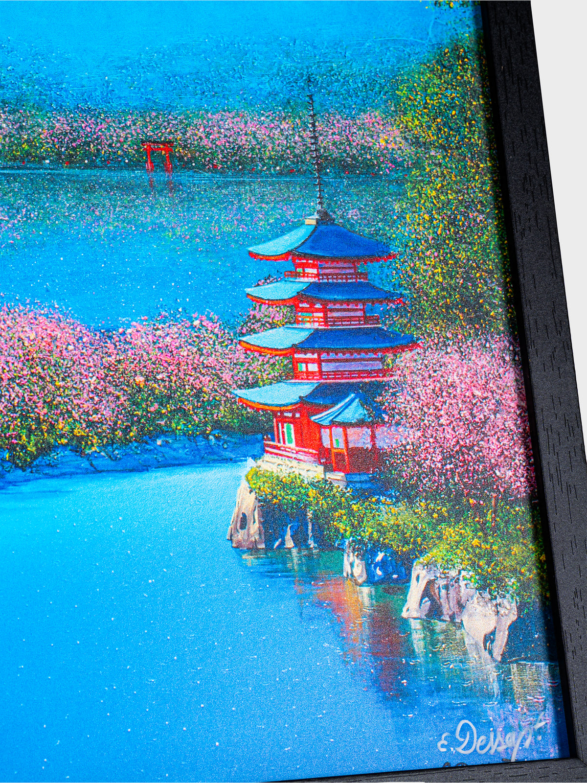 Print Elika Mont Fuji A4 signé