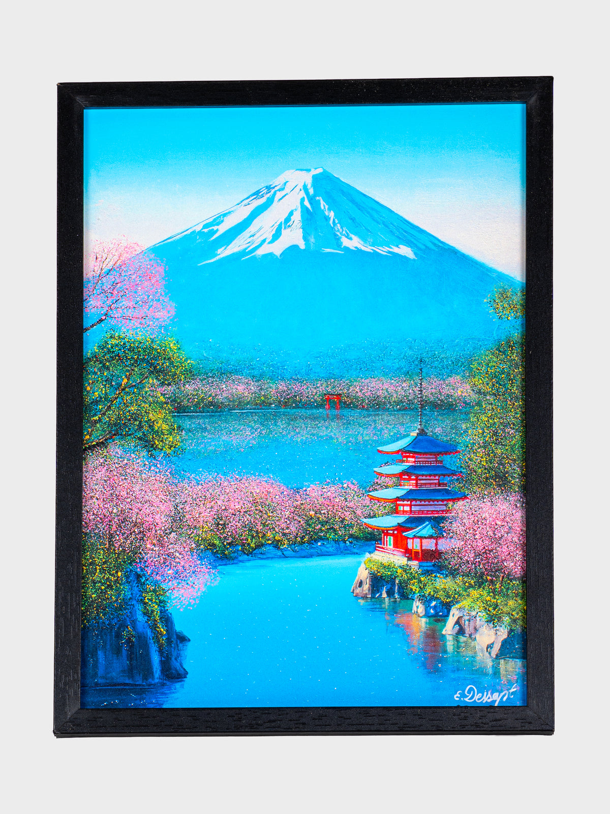 Print Elika Mont Fuji A4 signé