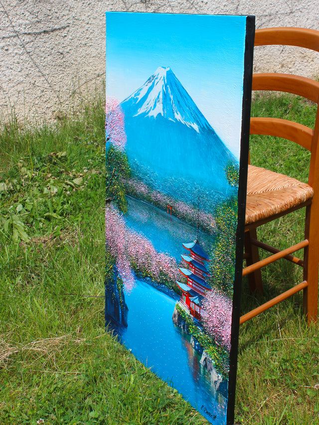 T-Shirt MONT FUJI by Elika [CONCOURS VOYAGE AU JAPON + TOILE]