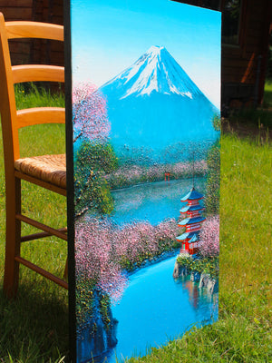 T-Shirt MONT FUJI by Elika [CONCOURS VOYAGE AU JAPON + TOILE]