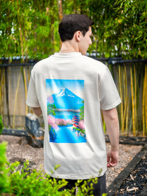 T-Shirt MONT FUJI by Elika [CONCOURS VOYAGE AU JAPON + TOILE]