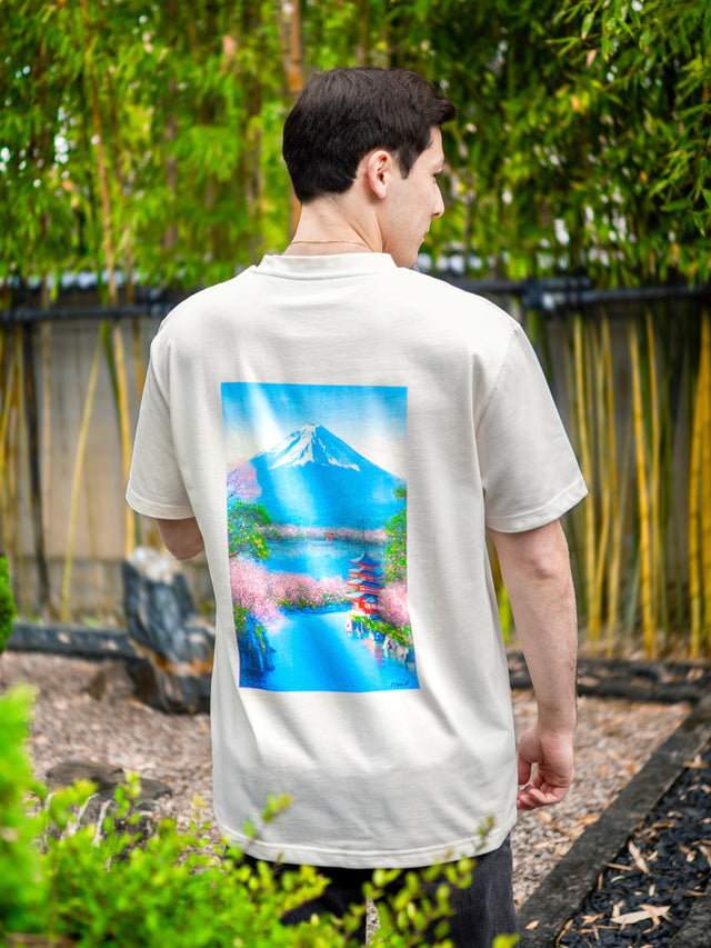 T-Shirt MONT FUJI by Elika [CONCOURS VOYAGE AU JAPON + TOILE]