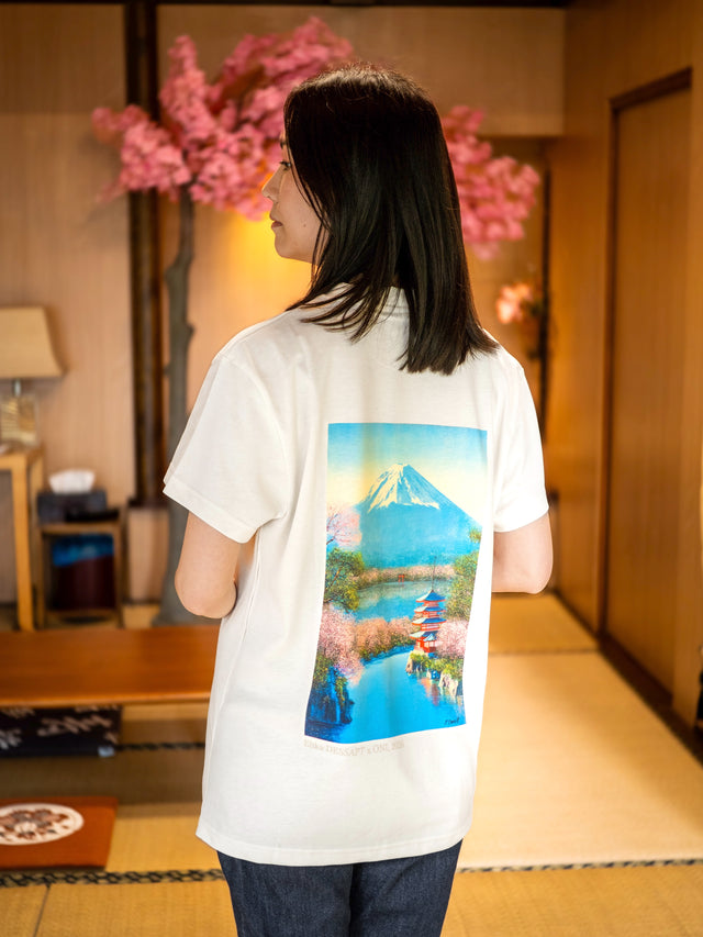 T-Shirt MONT FUJI by Elika [CONCOURS VOYAGE AU JAPON + TOILE]