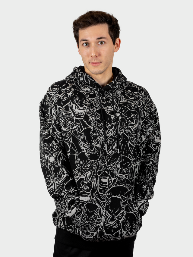 Hoodie ONI x NOGI all over