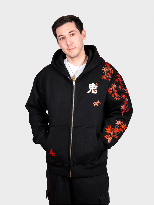Hoodie Momiji Zippé [EN PRECOMMANDE POUR DÉBUT JUILLET]