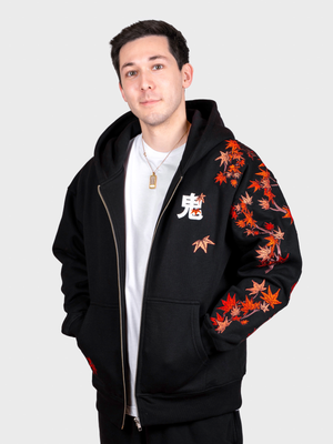 Hoodie Momiji Zippé [EN PRECOMMANDE POUR DÉBUT JUILLET]
