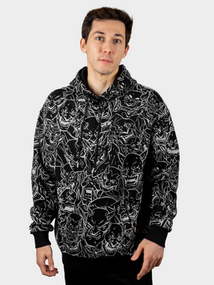 Hoodie ONI x NOGI all over