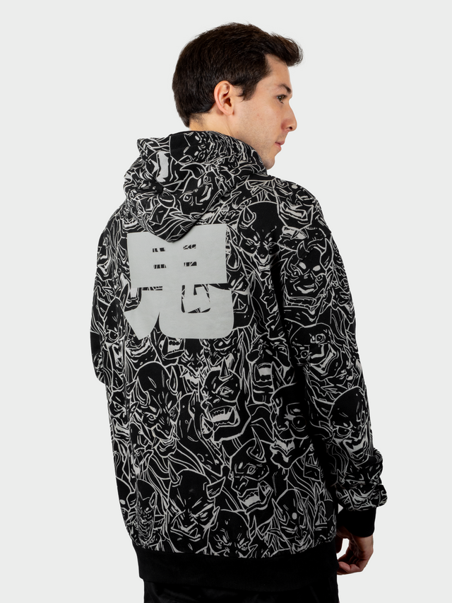 Hoodie ONI x NOGI all over